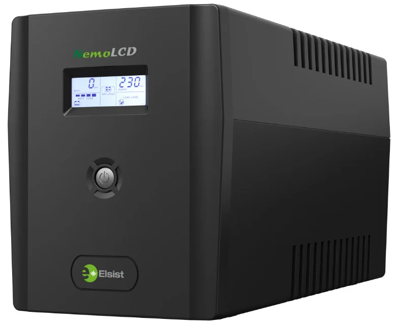 Elsist NemoLCD 120 Gruppo di Continuità UPS 1.2kVA 480W a Linea Interattiva