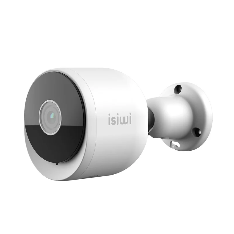 Isiwi Telecamera IP Esterno 3MP IP65 Rilevazione Movimenti Audio Visione Notturna