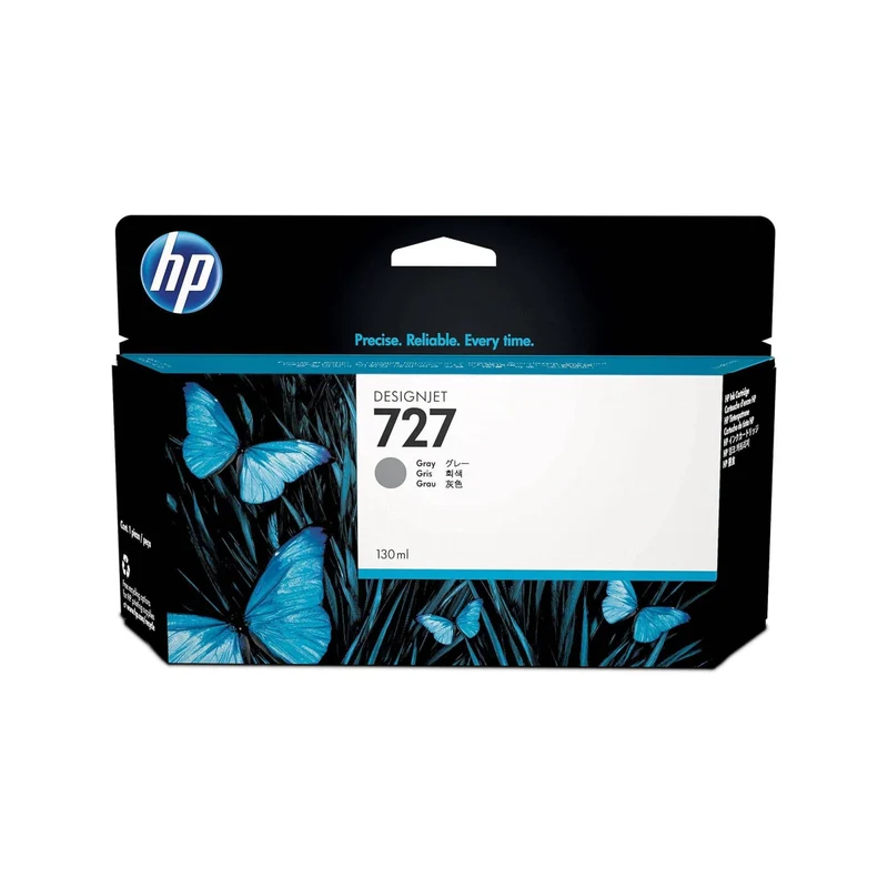 HP 727 B3P24A Cartuccia Grigia Originale 130ml per DesignJet T2500 T1500 T900