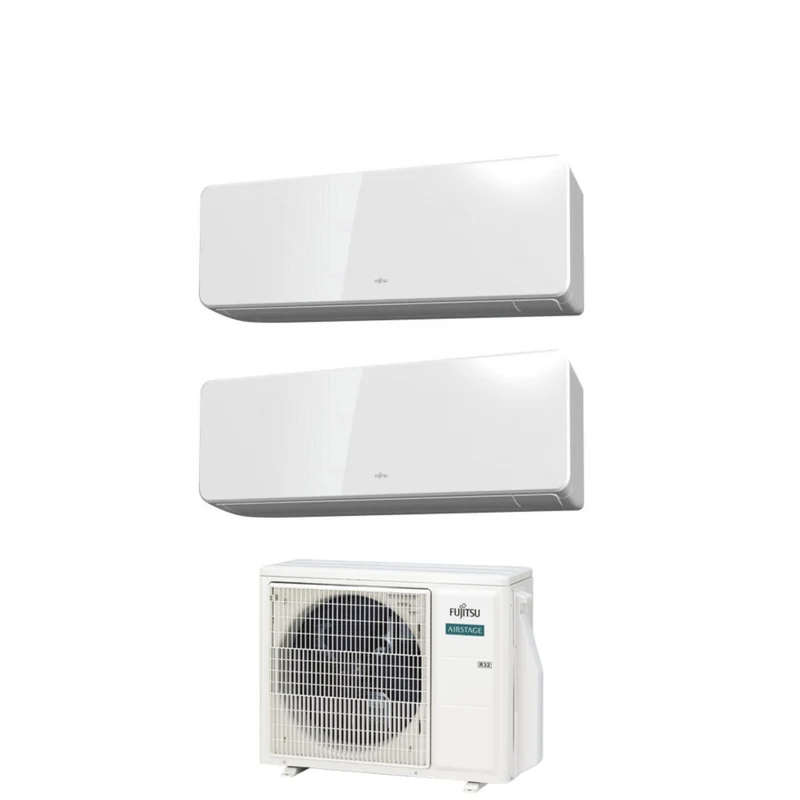 OUT - Condizionatore Dual Split Fujitsu KG 12+12 con AOEG18KBCA2 R-32 Wi-Fi Integrato