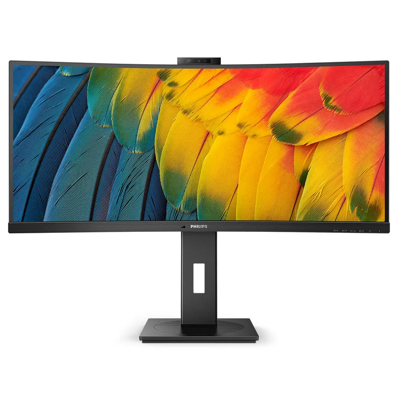 Philips Monitor LED 34" Curvo 34B1U5600CH00 WQHD 21:9 100Hz VA Nero