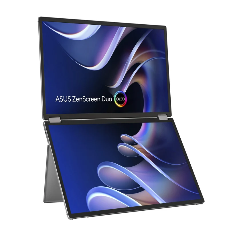 ASUS ZenScreen Duo MQ149CD Monitor OLED 14" 1920x1200 WUXGA Argento