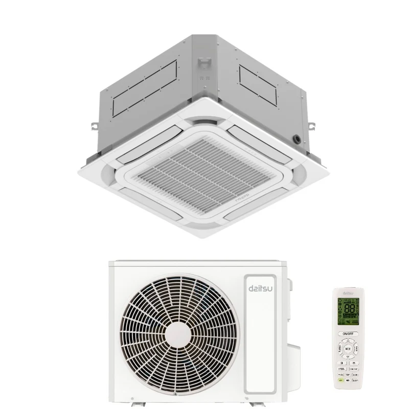 Condizionatore a Cassetta Daitsu 12000 Btu AUD12KDBS R-32 Wi-Fi Optional con Telecomando e Griglia