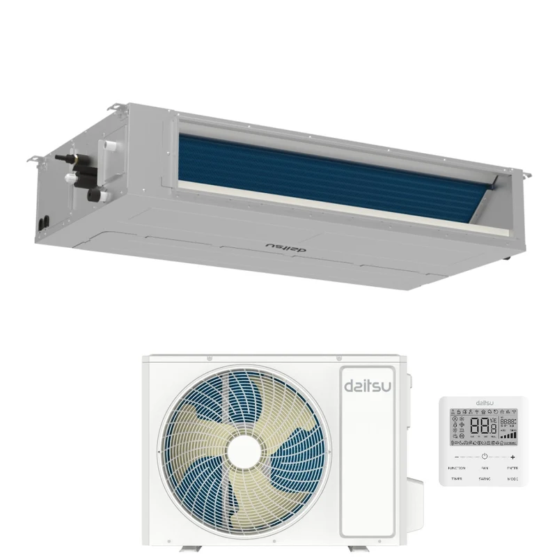 Condizionatore Canalizzato Daitsu 36000 Btu ACD36KDBS Monofase R-32 Wi-Fi Integrato con Comando a Filo