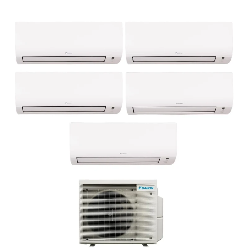 Condizionatore Daikin Penta Split COMFORA 7+7+9+9+12 con 5MXM90A R-32 Wi-Fi Integrato