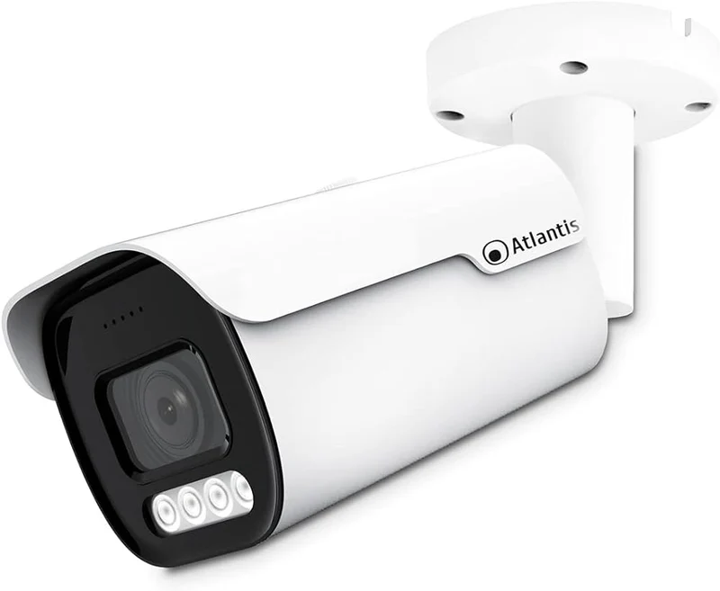 Atlantis Land Telecamera IP Bullet Motorizzata A11-U527S-BPVM 5MPX PoE Esterno IP67 H.264/H.265 IR 30m