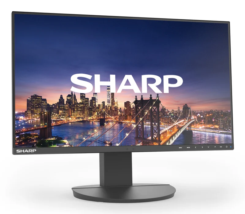 Sharp Monitor MultiSync EA271F 27" Full HD 1920x1080 IPS LCD 6ms USB Hub Altoparlanti Nero