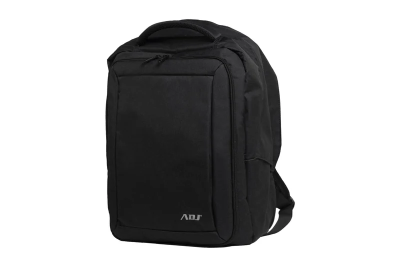 ADJ Zaino Notebook Urban 13.3"-15.6" Antifurto con Cavo USB Compatibile Trolley Nero