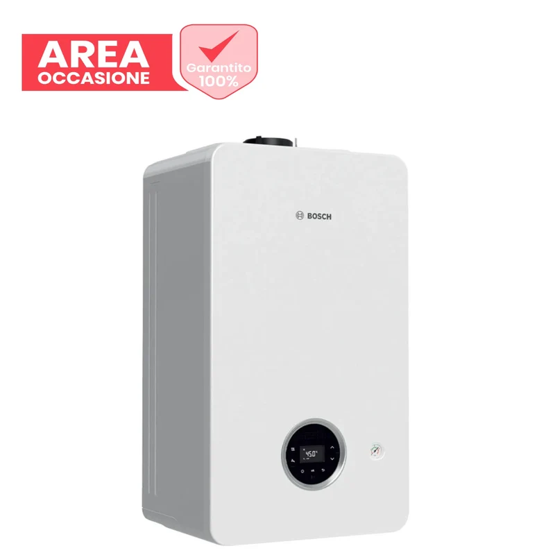 AREA OCCASIONI 2524 Caldaia a Condensazione Junkers Bosch Condens 2300 W GC2300W 24 C Metano/Gpl con Kit Scarico Fumi