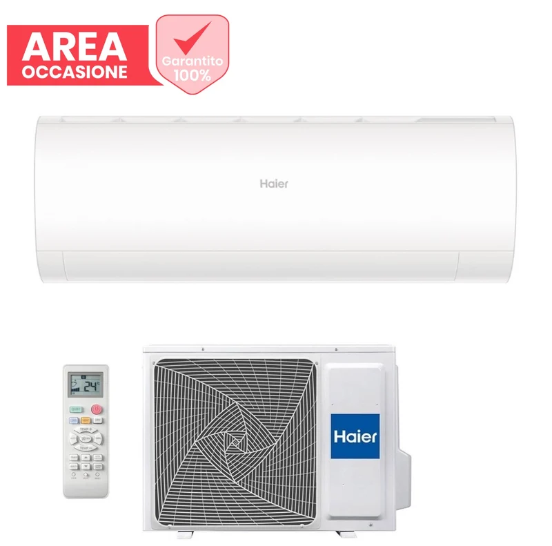 AREA OCCASIONI 2568 Climatizzatore Condizionatore Haier Inverter serie PEARL 12000 Btu AS35PBPHRA-PRE R-32 Wi-Fi Integrato A+++/A++
