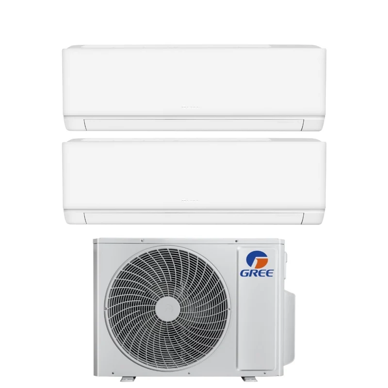 Condizionatore Dual Split Gree Cosmo 9+12 con GWHD(14)NK6OO R-32 Wi-Fi Integrato