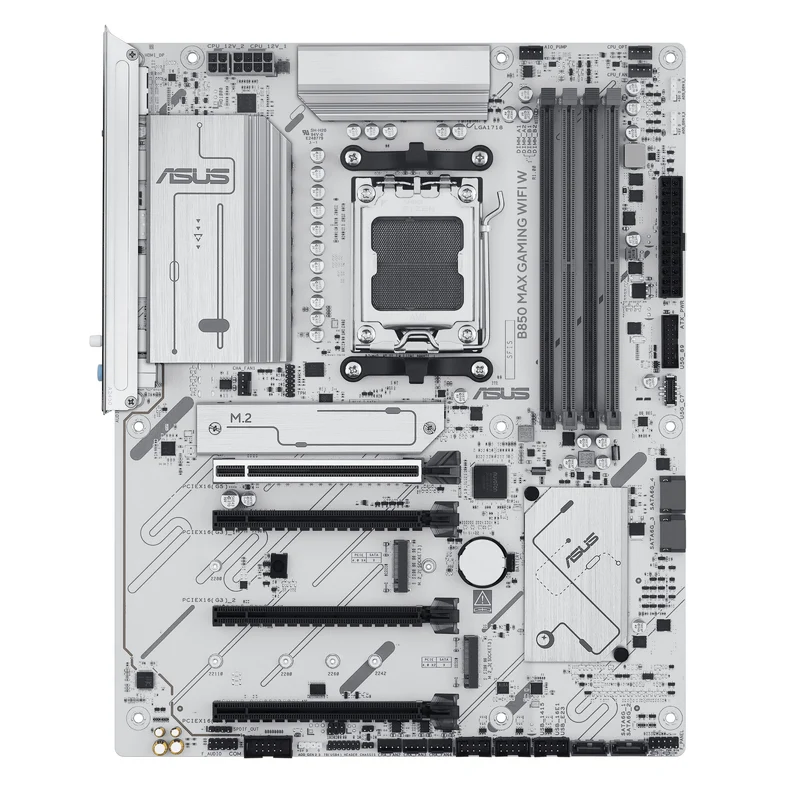 ASUS Scheda Madre Gaming B850 MAX ATX Socket AM5 DDR5 Wi-Fi 6E Bluetooth 5.3