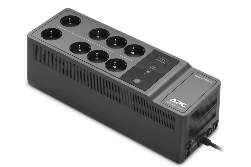 APC Back-UPS BE650G2-GR Gruppo di continuità 650VA 400W 8 prese Tipo F USB Nero