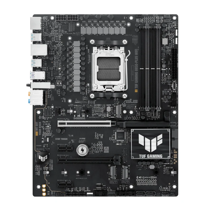 ASUS TUF GAMING B850-PLUS Scheda Madre ATX Socket AM5 DDR5 Wi-Fi per AMD Ryzen