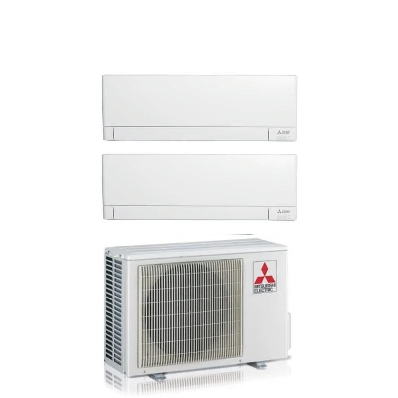 Condizionatore Dual Split Mitsubishi Electric MSZ-AY 7+7 con MXZ-2F33VF R-32 Wi-Fi Integrato