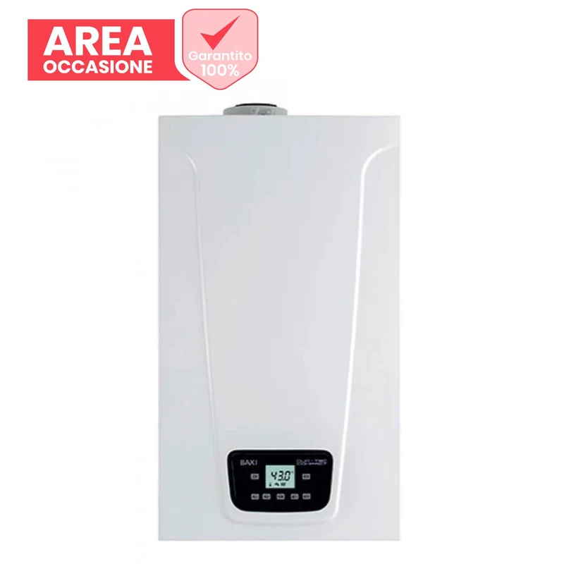 AREA OCCASIONI 2596 Caldaia a Condensazione Baxi Duo-Tec Compact E 24 kW Metano/Gpl con Kit Scarico Fumi