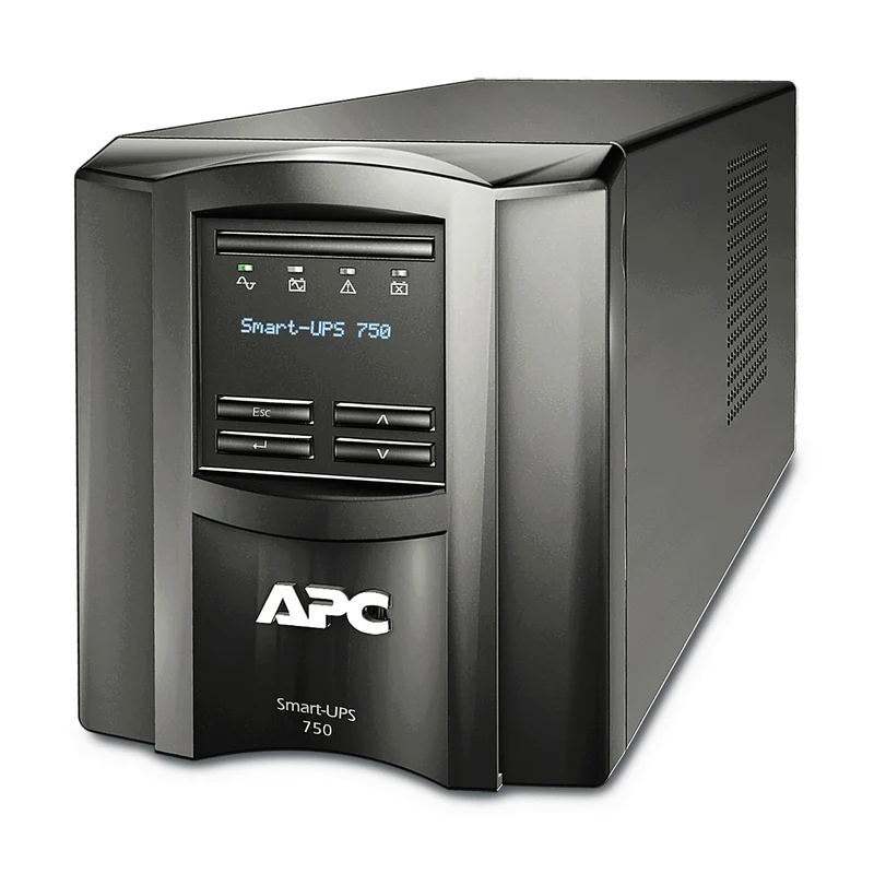 APC SMT750IC Gruppo di Continuità 750VA/500W 6 Prese Linea Interattiva Display LCD