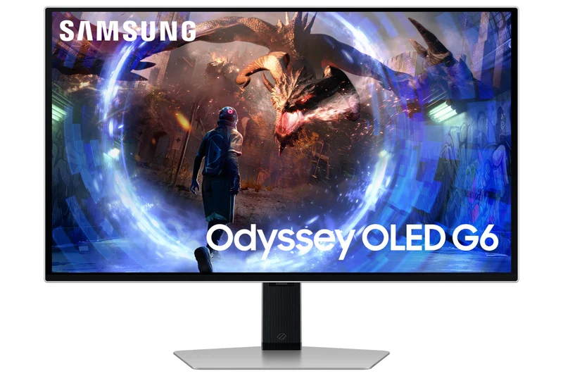 Samsung Monitor Gaming OLED 27" QHD 360Hz 0,03ms FreeSync Premium Pro Argento