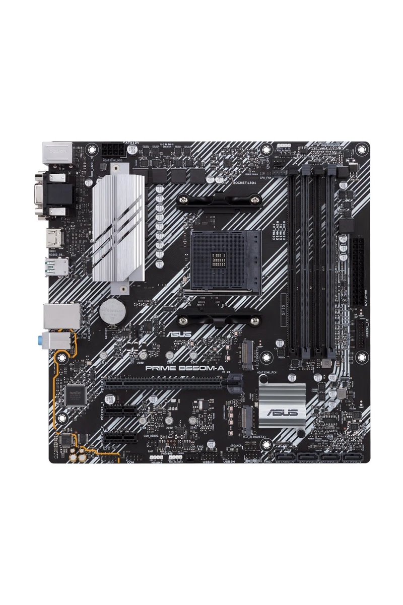ASUS PRIME B550M-A Scheda Madre Socket AM4 micro ATX per AMD Ryzen 3000