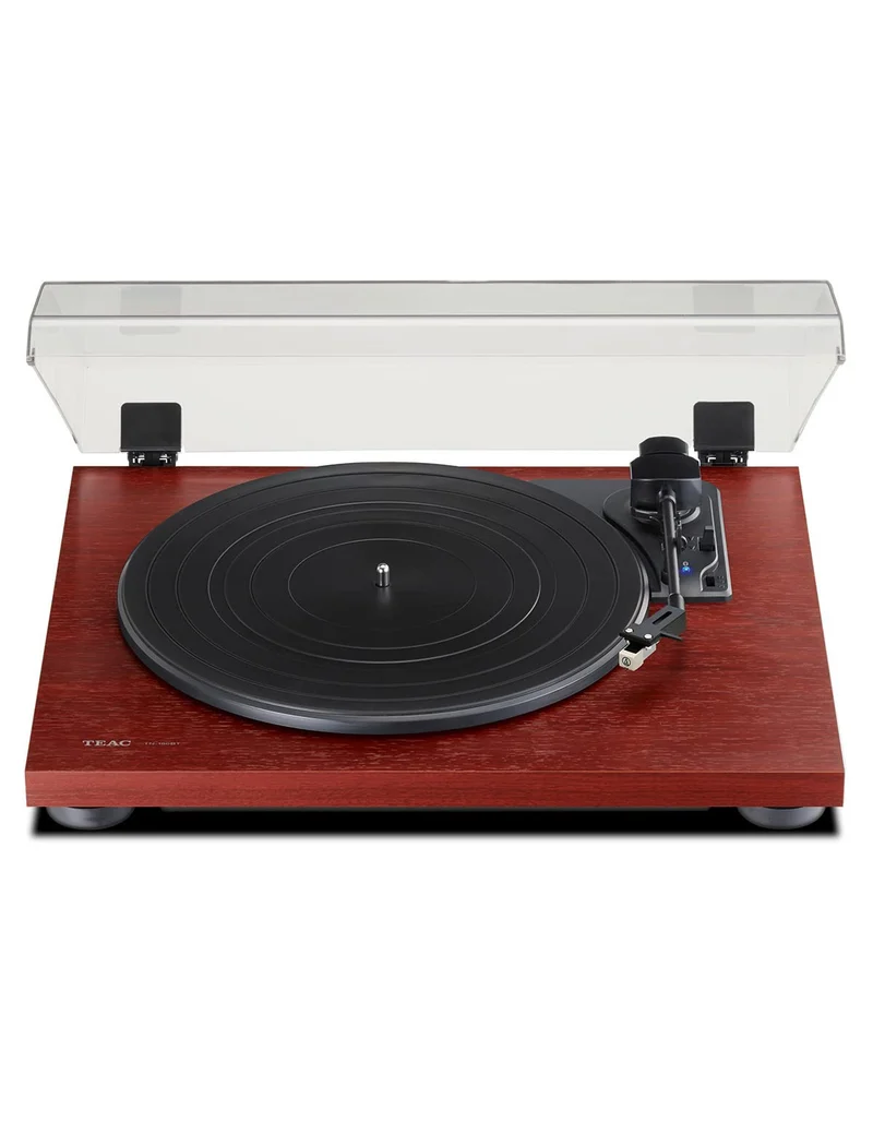 Teac TN-180BT-A3 Giradischi Bluetooth Ciliegia con Preamplificatore Fono Integrato