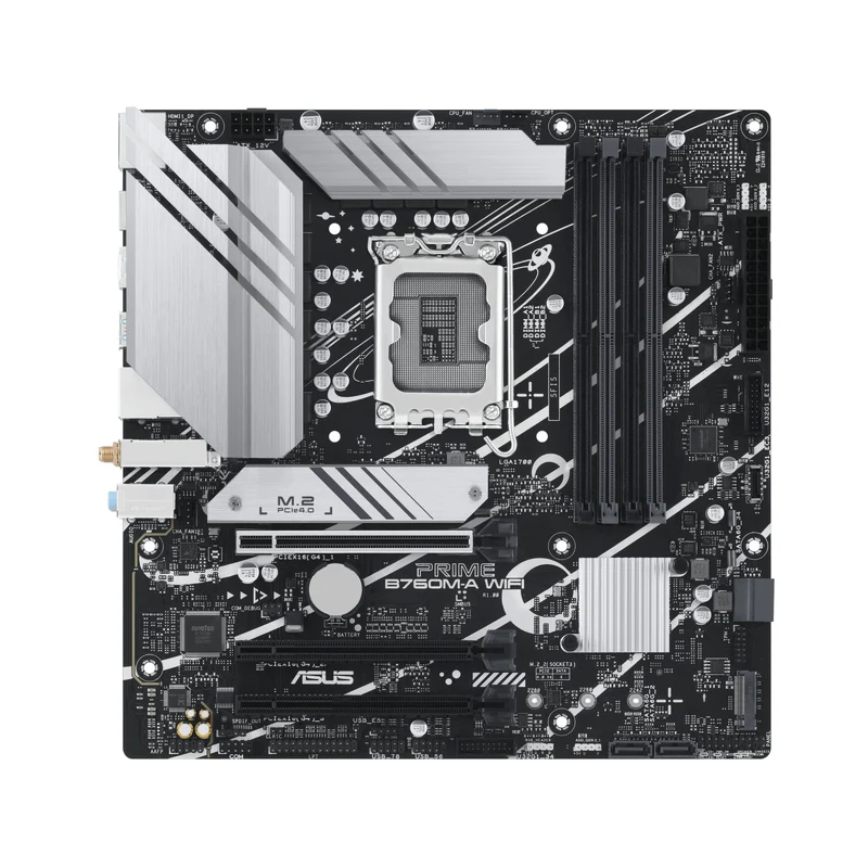ASUS PRIME B760M-A WIFI Scheda Madre micro ATX Intel B760 LGA 1700 DDR5 Wi-Fi