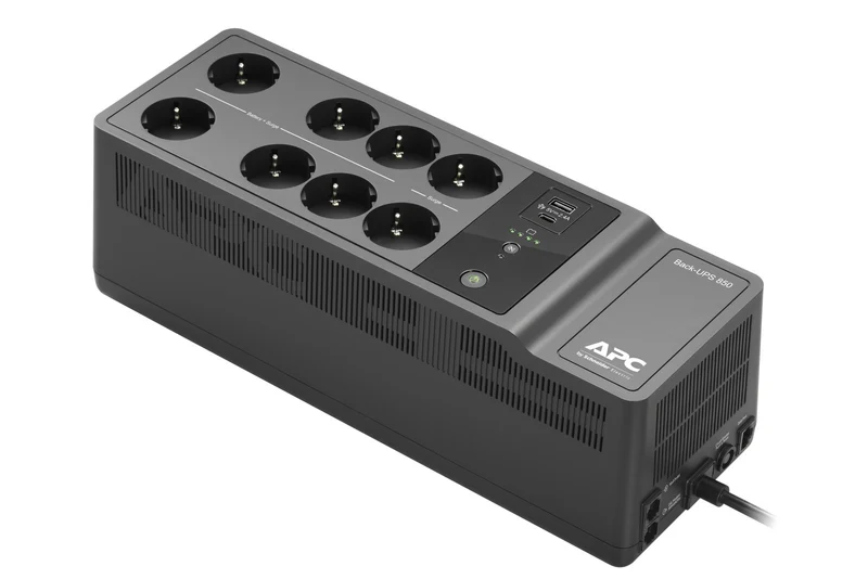 APC BE850G2-GR Gruppo di Continuità Standby 850VA/520W 8 Prese Tipo F
