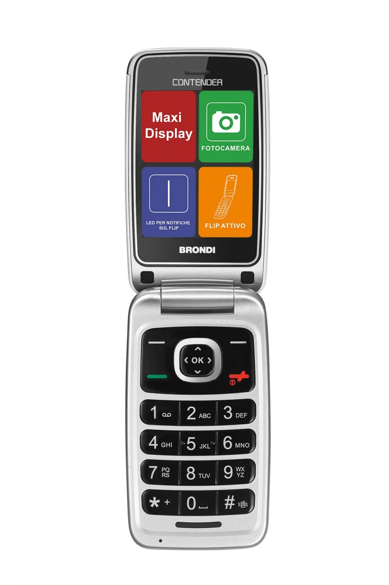 Brondi Contender 7.62 cm (3) Bianco GSM Dual SIM