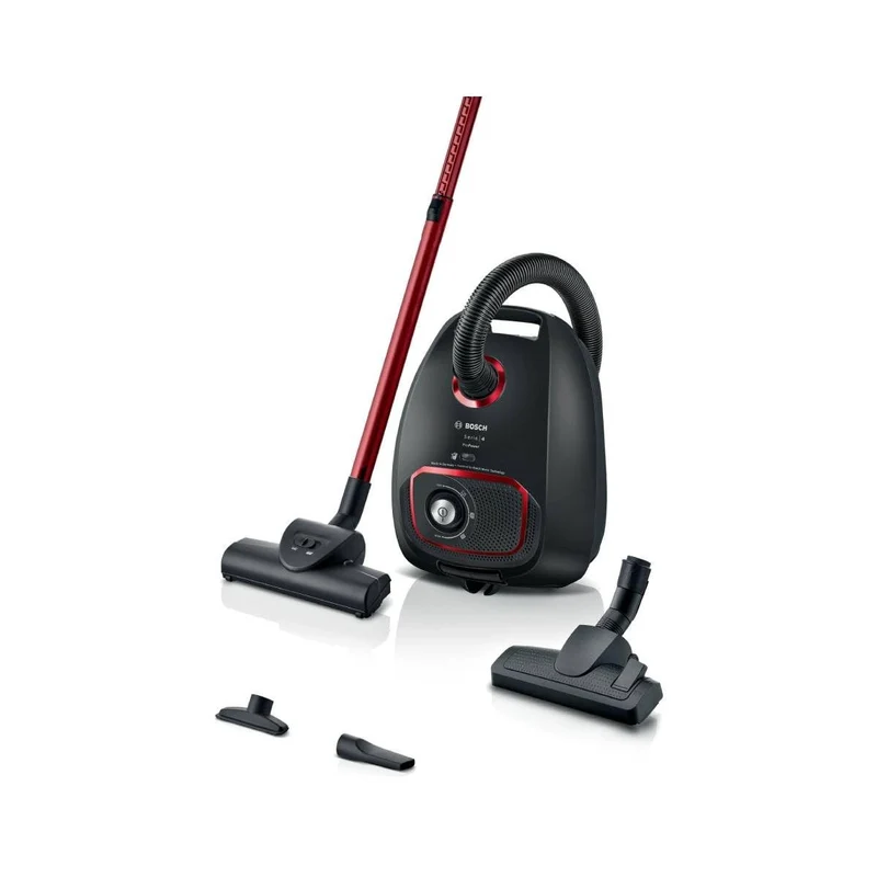 Bosch BGB41POW1 Aspirapolvere con Sacco a Traino 850W Nero