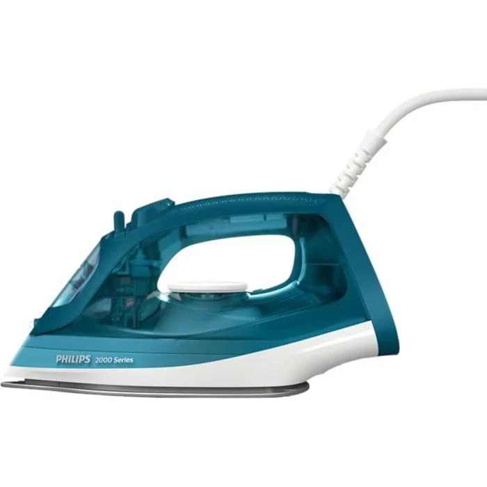 Philips Ferro da Stiro a Vapore DST2030/90 2000W 25g/min Colpo Vapore 90g Piastra Antiaderente Acquamarina