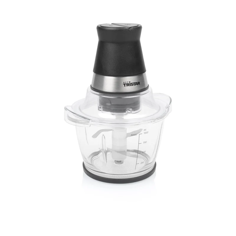 Tristar Tritatutto BL-4024 400W Recipiente Vetro 1L 4 Lame Acciaio Inossidabile
