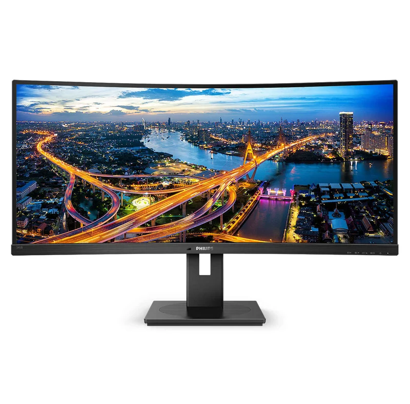 Philips Monitor PC 34" Curvo B Line 345B1C00 3440x1440 LCD VA 100Hz 21:9 Nero