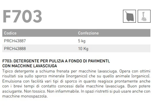 DETERGENTE F 703 (KG 10)