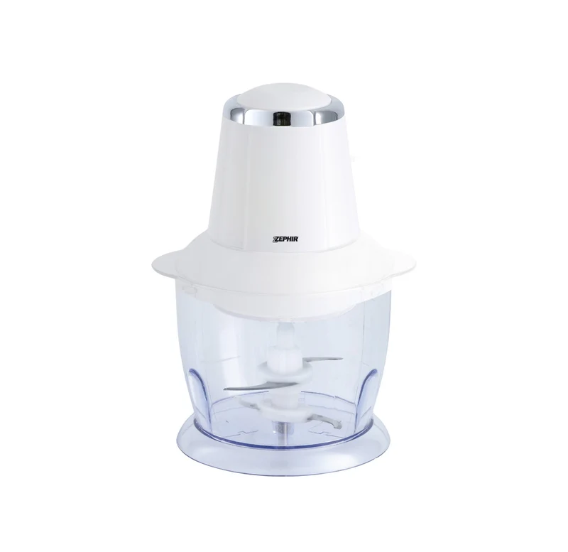 Zephir Tritatutto ZHC4608 300W 750ml 4 Lame Acciaio Inox Bianco