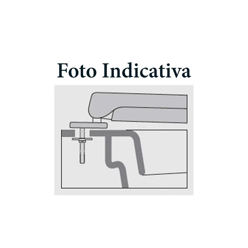 Kit cerniere per sedile Selnova chiusura normale — Pozzi Ginori
