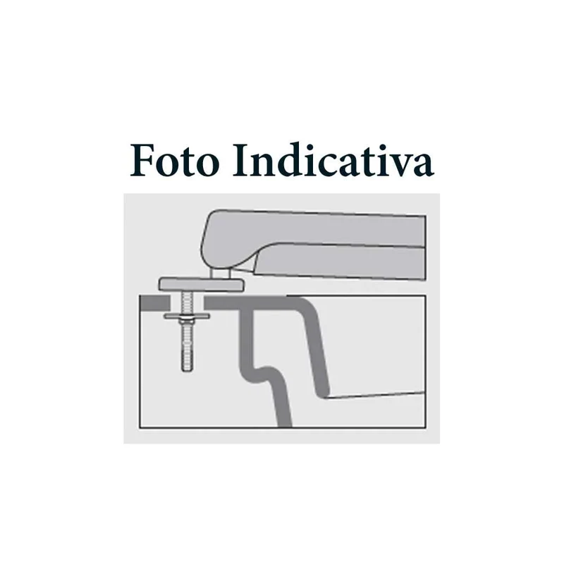 Kit cerniere per sedile Egg chiusura rallentata — Pozzi Ginori