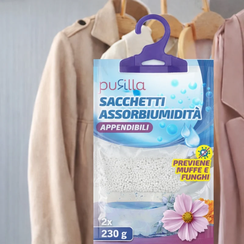 Sacchetti Assorbiumidità Appendibili 2x230 Gr