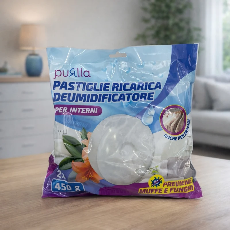 Ricarica Deumidificatore In Pastiglie 2 X 450 Gr