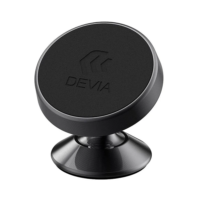 Devia Supporto Smartphone da Auto Magnetico Adesivo Regolabile 360° Nero