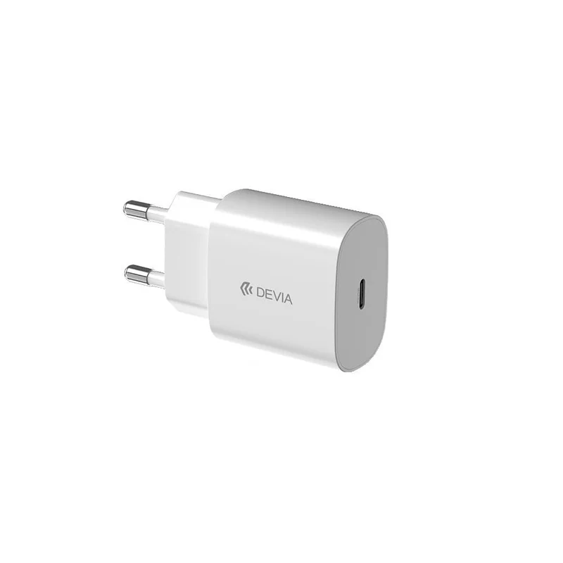 Devia Caricabatterie da Muro Rocket PD 20W USB-C Bianco