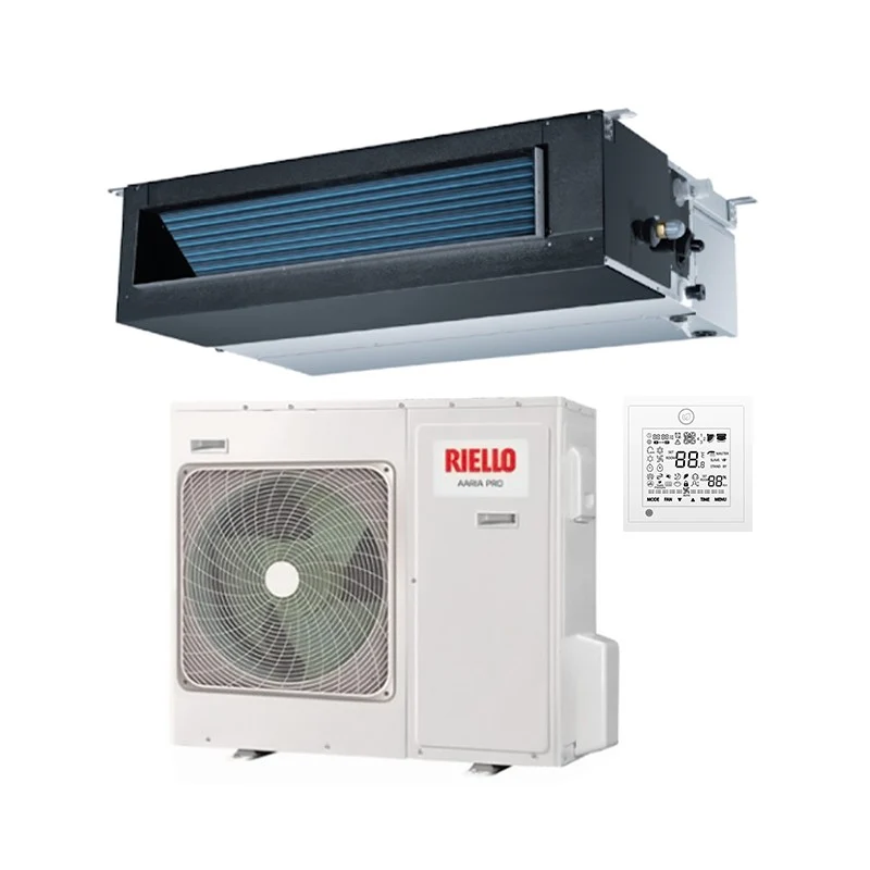 Condizionatore Canalizzato Riello 36000 Btu Aaria Pro AMD 100 PB R-32 con Comando a Filo di serie