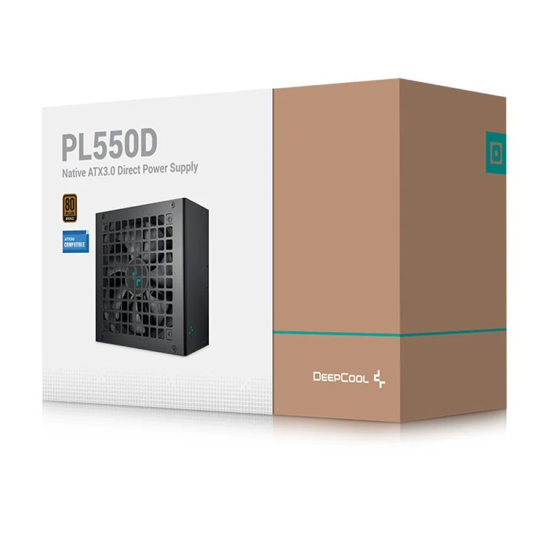 Deepcool Alimentatore PL550D 550W ATX 3.0 80 PLUS Bronze