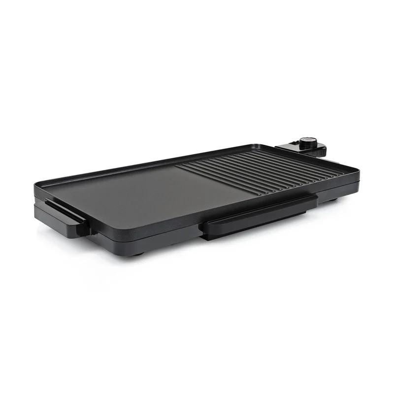 Tristar BP-2750 Griglia Elettrica da Tavolo 2000W 49x27 cm Antiaderente Nero