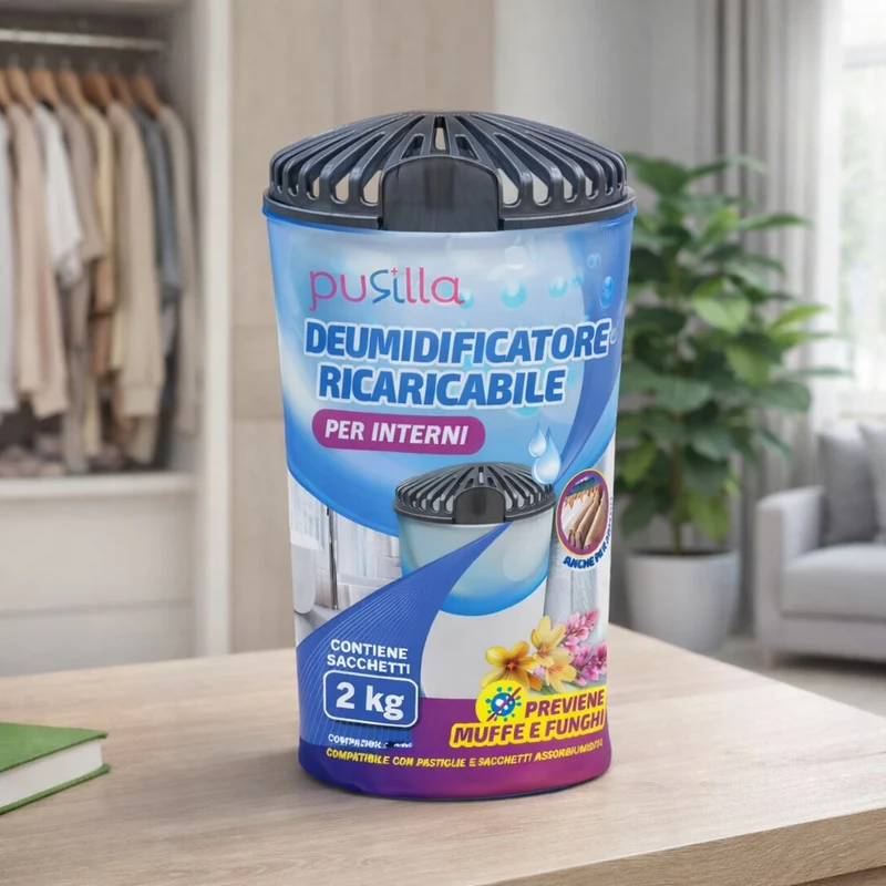 Deumidificatore Ricaricabile 4x450 Gr In Sacchetto