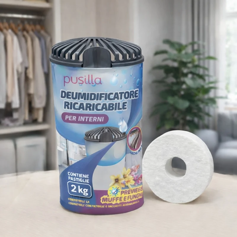 Deumidificatore Ricaricabile 4x450 Gr In Pastiglie