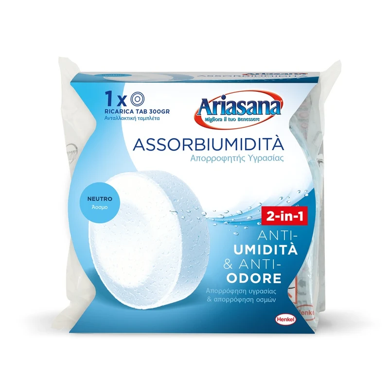 Ricarica Power Tab Antiodore Ariasana 300 Gr
