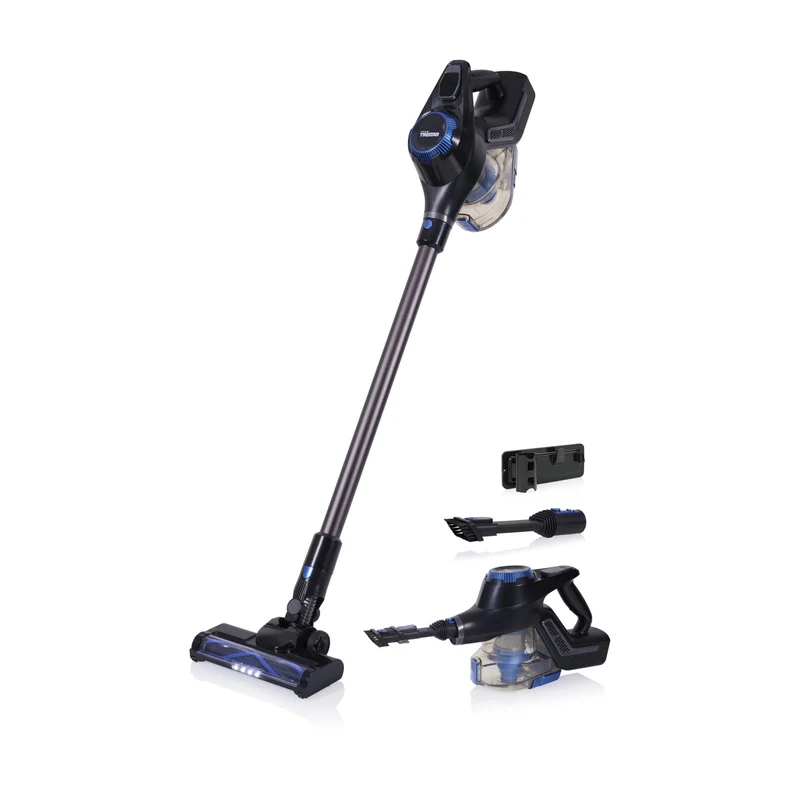 Tristar Aspirapolvere a Stick Senza Fili SZ-2390 2-in-1, Motore BLDC 250W, 23 kPa, 40 Min, Filtro HEPA, LED, 800 ml