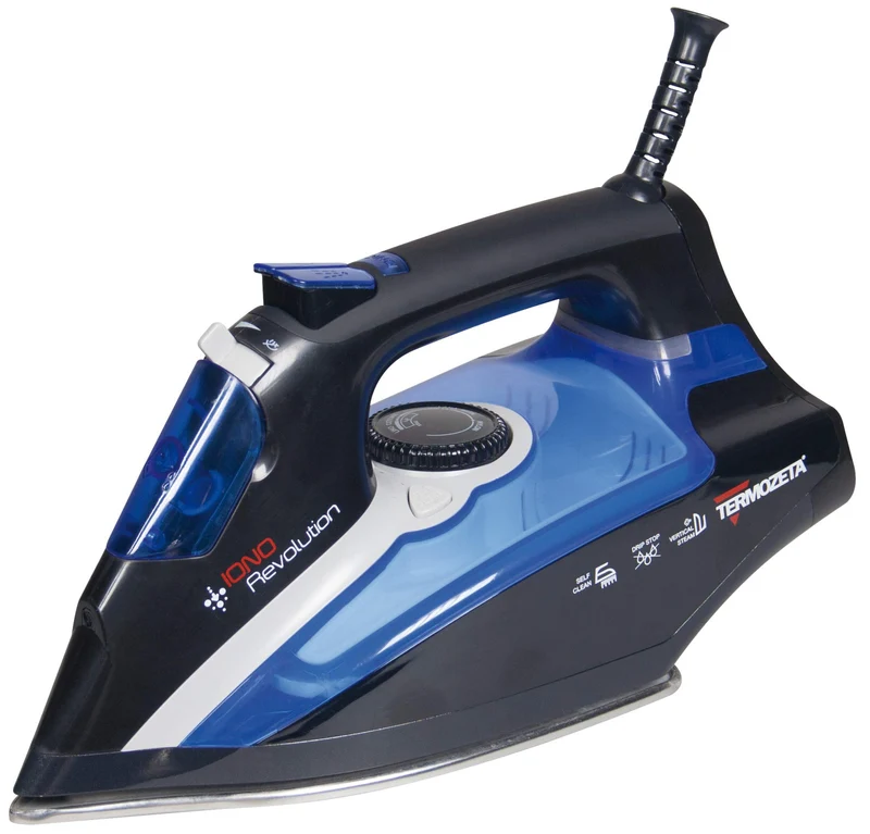 Termozeta Ferro da Stiro a Vapore Iono Revolution New 73461N 2400W Piastra Inox