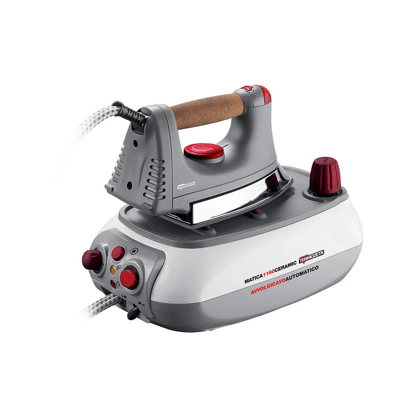 Termozeta Ferro da Stiro con Caldaia Matica 1160 Ceramic 2000W 0.9L Grigio