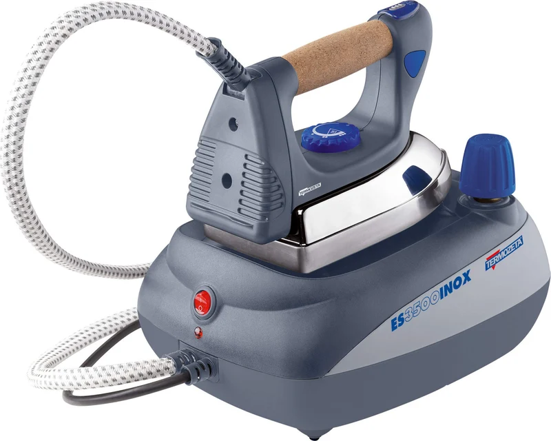 Termozeta ES3500 Ferro da Stiro con Caldaia Inox 2000W 3,5 Bar 0,6L Piastra in Alluminio