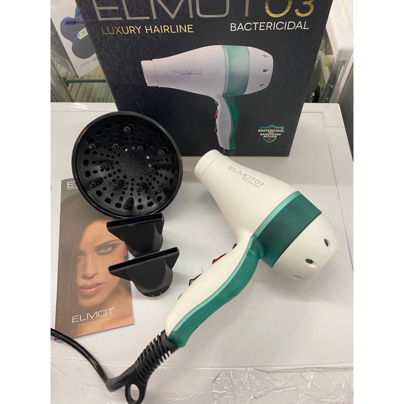 Elmot Phon Compatto Battericida O3 PAELMO3BACT275 Nero e Oro